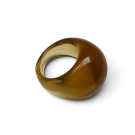 Bybjor Chunky Resin Ring