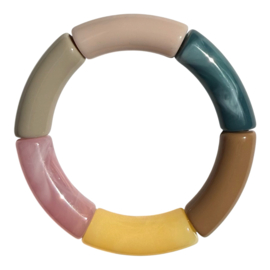"Marble" Rainbow Bracelets