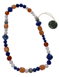 Bybjor Chunky Stone & Beads Necklace