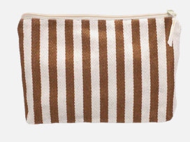 Toilet Bag Natural White-Brown