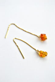 Amber Sterling Golden Threaders