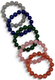 Bybjor Chunky Jade Beads Bracelet