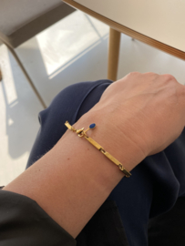 Bybjor Golden Bar & Enamel Bracelet