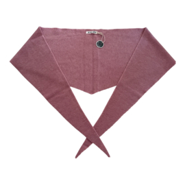 Bybjor Merino Wool Large Scarf "Vintage Pink-Melange"