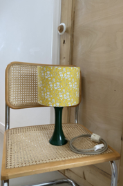 Liberty Organic Yellow & Ceramic Green Lamp