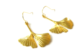 Ginkgo Long Earrings