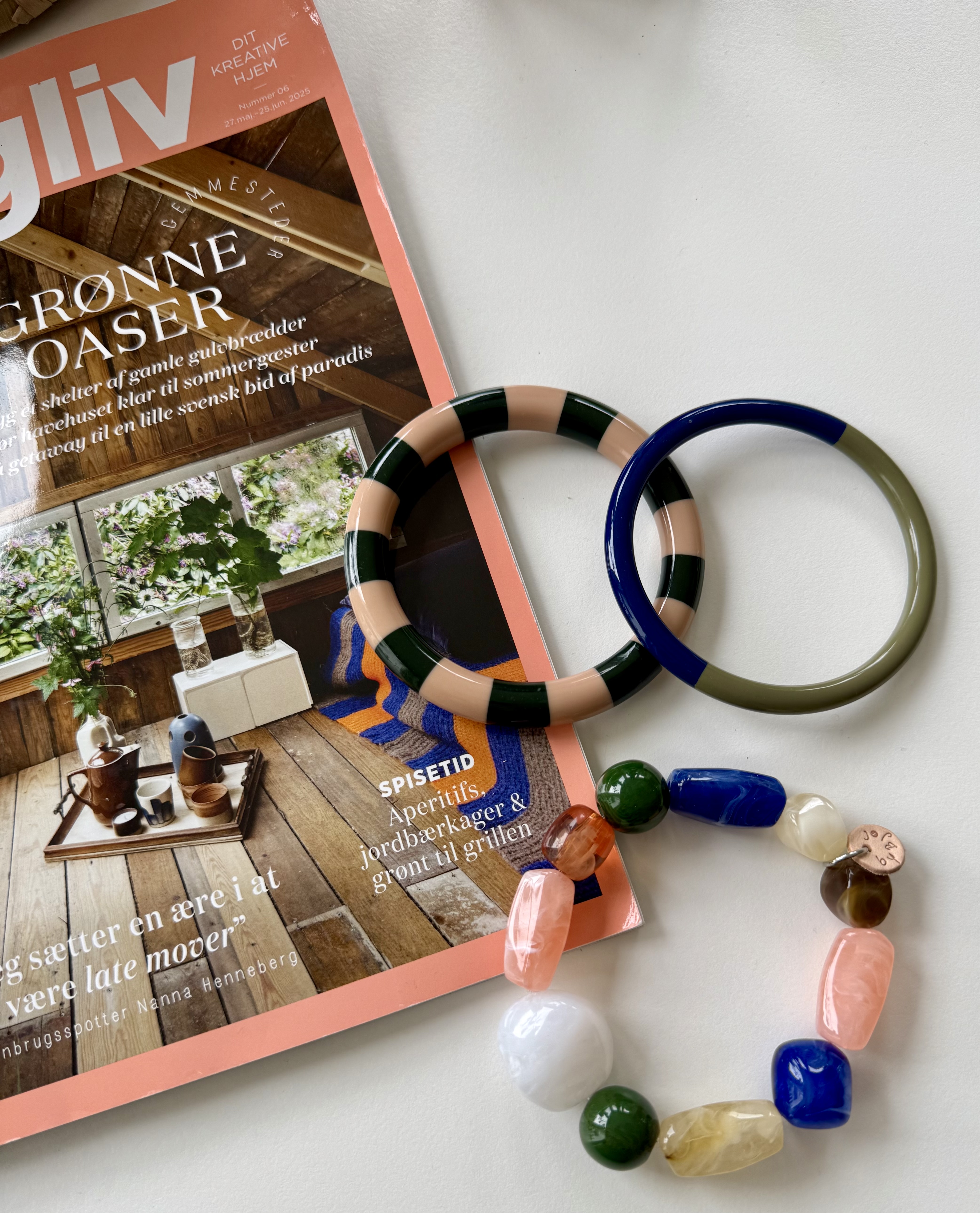 Bybjor Olive & Colors Chunky Bracelet