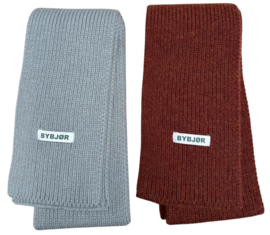 Bybjor Chunky Merino Wool Ribbon Scarf