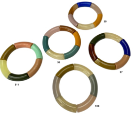 Bybjor "Haishoku" Rainbow Bracelet B2B Package 27 pcs.