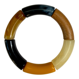 Bybjor "Color & Wood" Rainbow Bracelet Collection 04