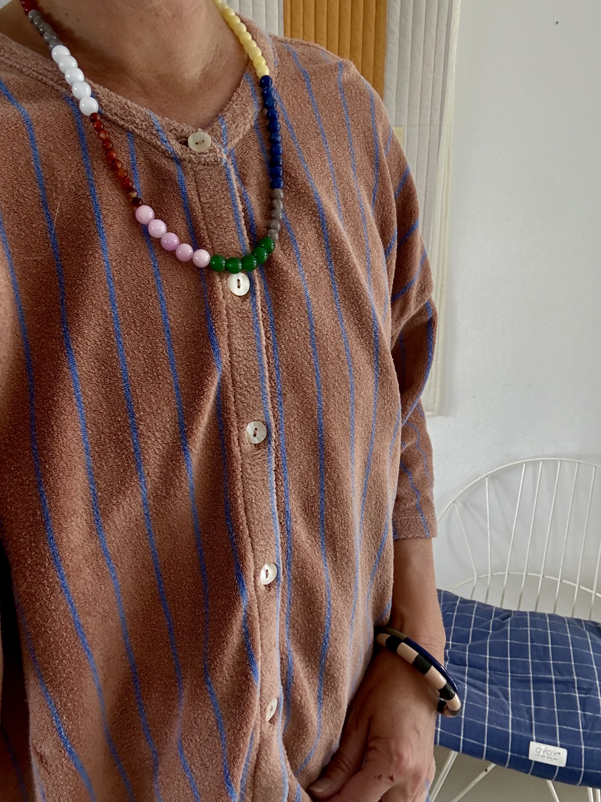 Bybjor Colorful Jade & Agate Necklace