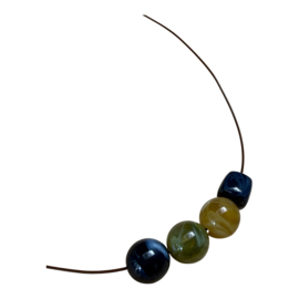 Bybjor "Copenhagen" Leather Cord Necklace