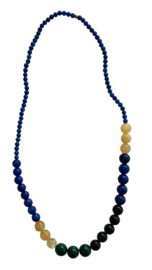 Bybjor Colorful Gemstone Beads Necklace