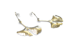 Ginkgo Long Earrings