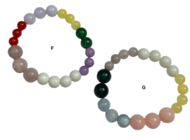 Bybjor Colorful Gemstone Beads Bracelet