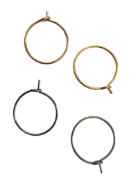 Basic Refined Hoop Earrings
