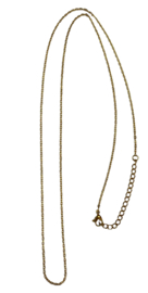 Simple Chain Golden Necklace