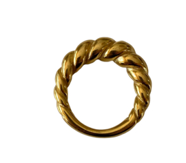 Bybjor Twisted Golden Ring
