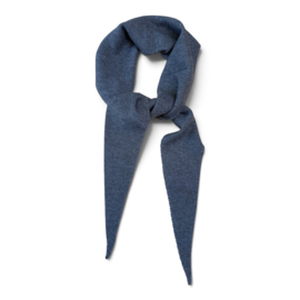 Bybjor Merino Wool Large Scarf "Mid Grey-Melange"