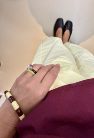 Bybjor Colorful Duo "Bubble" Ring