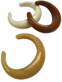 Bybjor Cuff Resin Bracelet