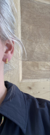 Bybjor Quadratic Golden Hoop Earrings