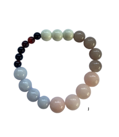 Bybjor Colorful Gemstone Beads Bracelet