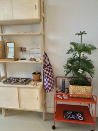 Cotton Shopper Checkerboard