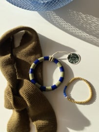 Bybjor Olive & Color Beads Bracelet