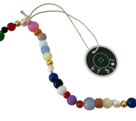 Bybjor Colorful Pearl & Bead Necklace