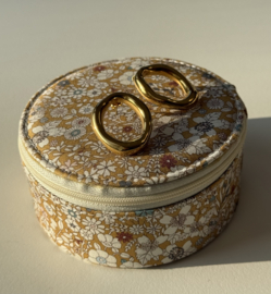 Bybjor Oval Organic Shape Earrings