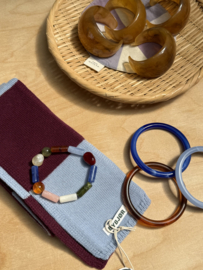 Bybjor Pebble & Tube Bracelet