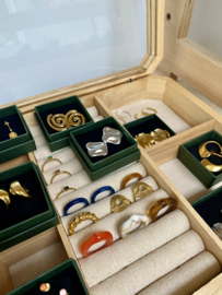 Bybjor Organic Shape Resin Ring