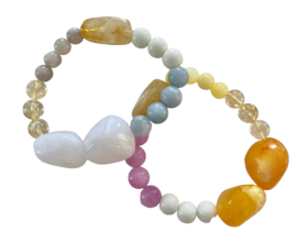 Bybjor Chunky Lucky Stone Bracelet