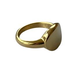 Ovale Golden Ring