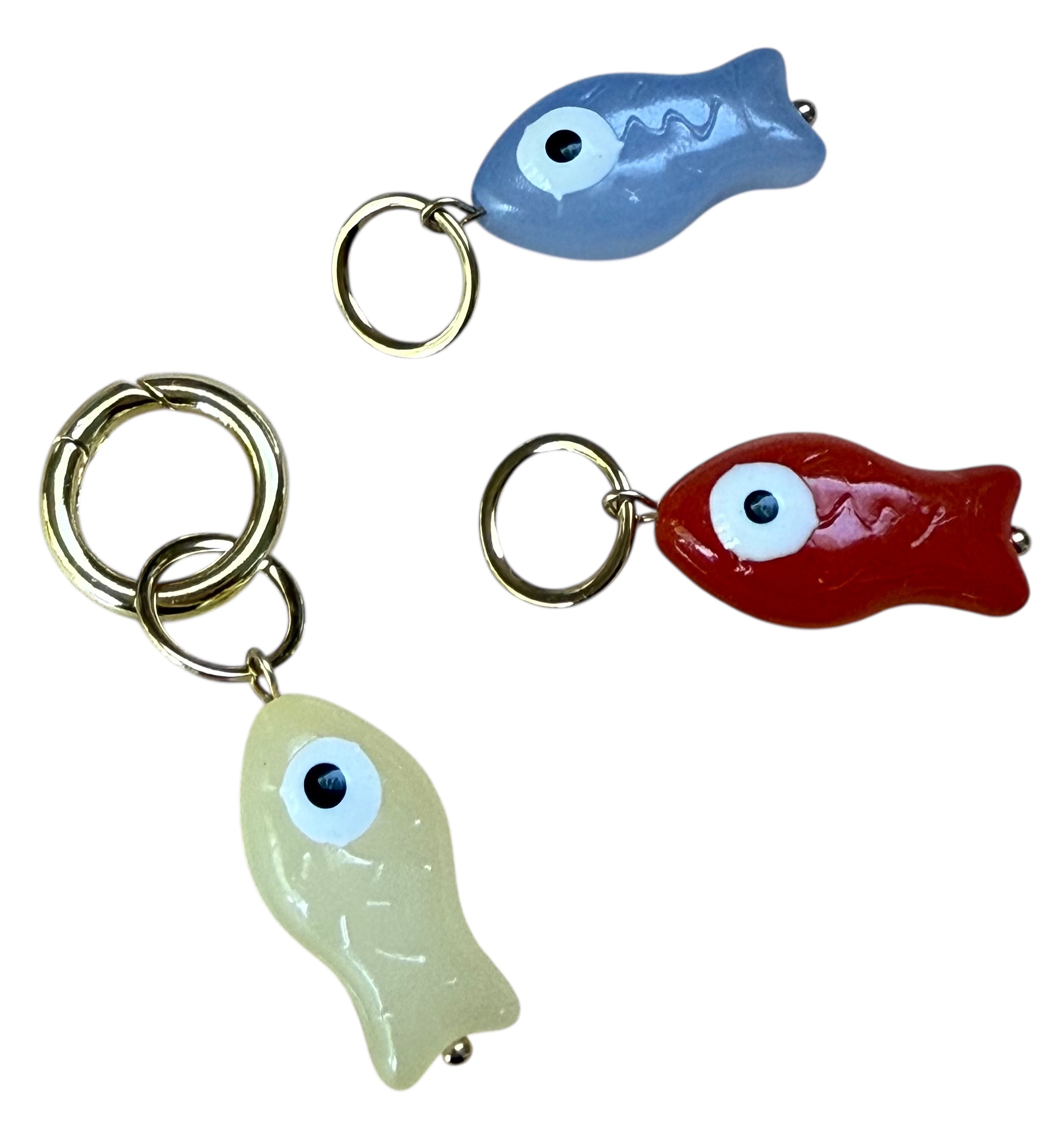 Bybjor Fisk Charm