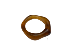 Bybjor Organic Shape Resin Ring