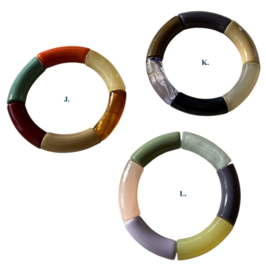 Bybjor "SPRING"  2026 Rainbow Bracelet Package 18pcs.