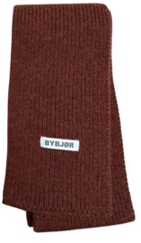 Bybjor Chunky Merino Wool Ribbon Scarf "Hazel Melange"