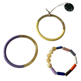 Bybjor Colorful Ceramic Mixed Bracelet