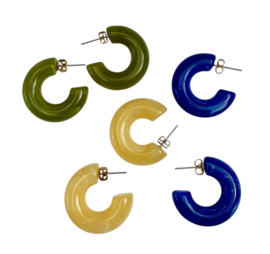 Bybjor Colorful Rainbow Earrings