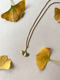 Ginkgo Long Necklace