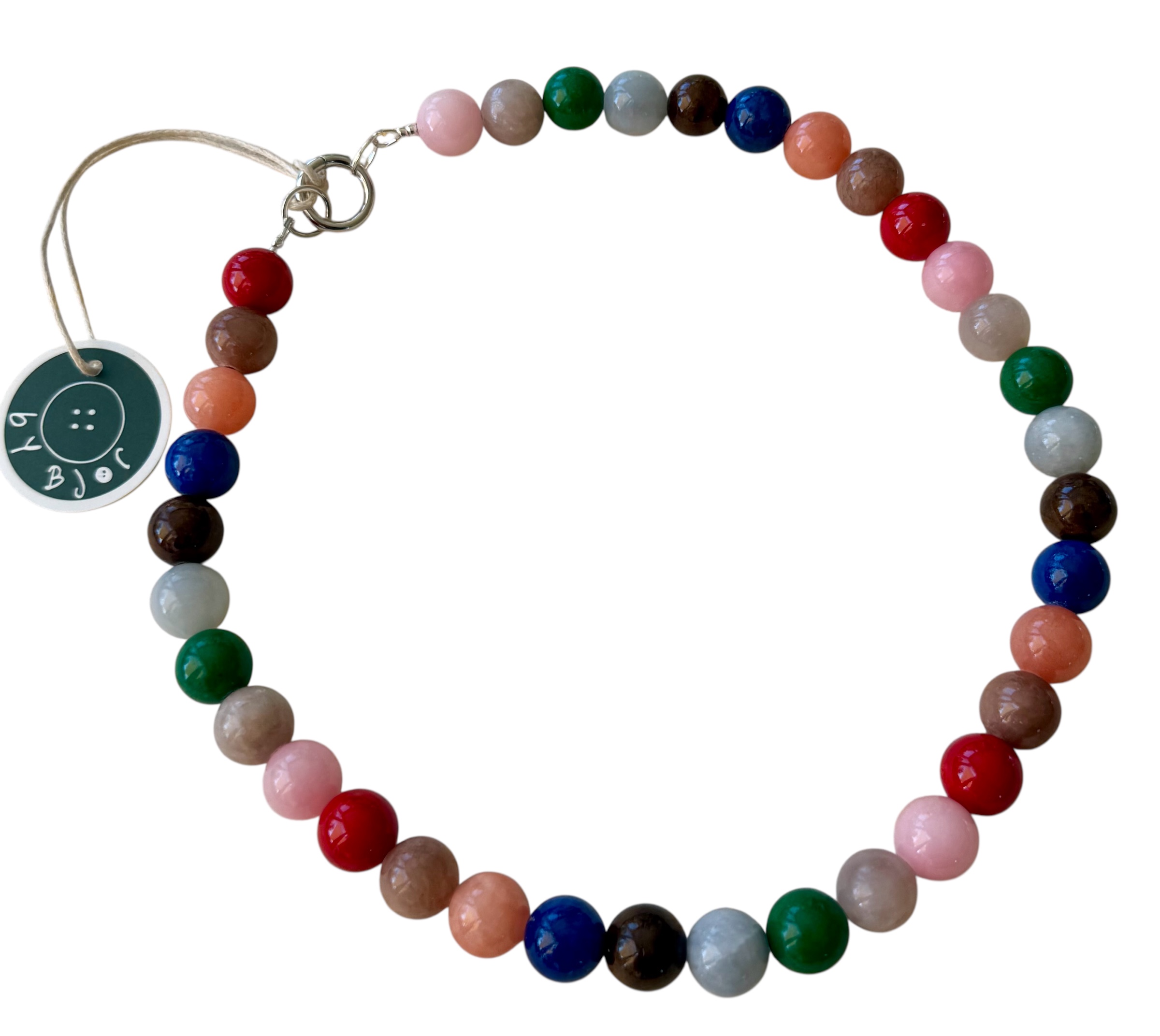 Bybjor Chunky Jade Beads Necklace