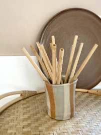 Bamboo Straws Set