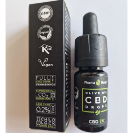 CBD Full Spectrum 5% VEGAN KOSHER ECOGEA.