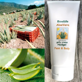 Aloe Vera Gel voor gezicht/ handen/ body/ hair - alle huidtypes - super hydraterend