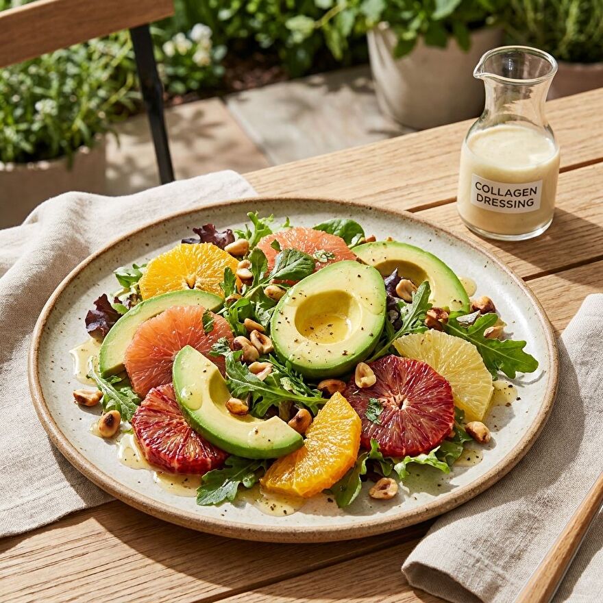 avocado collageen salade recept