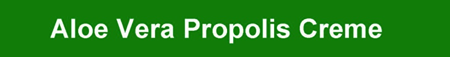 propolis aloe vera creme