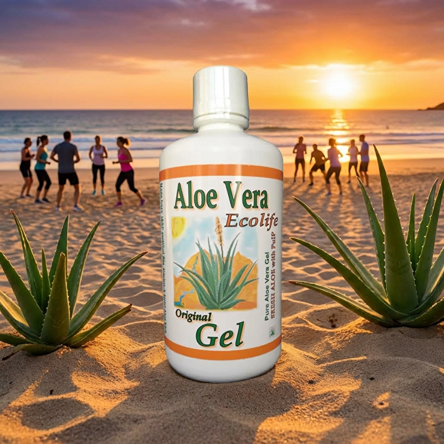 aloe vera gel juice sap ecolife acemannan aloverose
