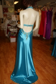 Galajurk met halterband SYR 22441 -  turquoise